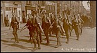 A company march through Alnwick